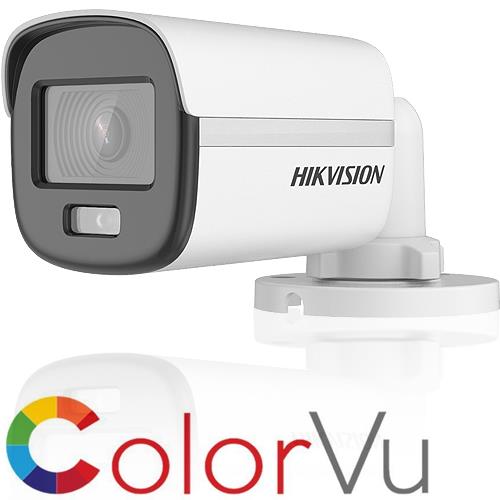 GUV-LED-HIKVISION DS-2CE10DF0T-PF 2MP 2.8 MM COLORVU BULLET HD-TVI KAM